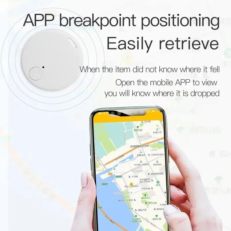 Slim Square Bluetooth Anti-Lost Tracker — 10+ Month Battery Life