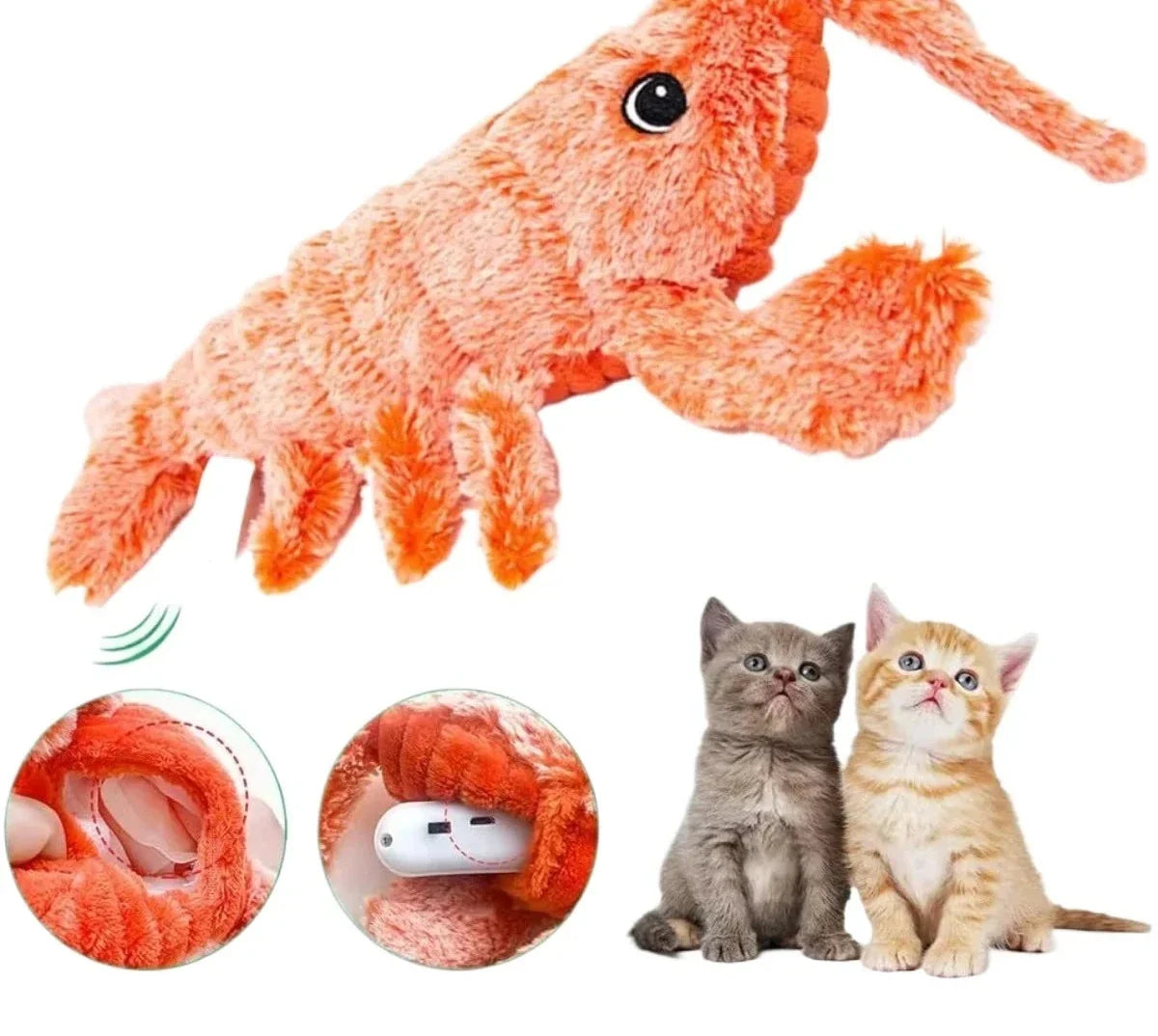 Interactive Electric Jumping Cat Toy with Catnip