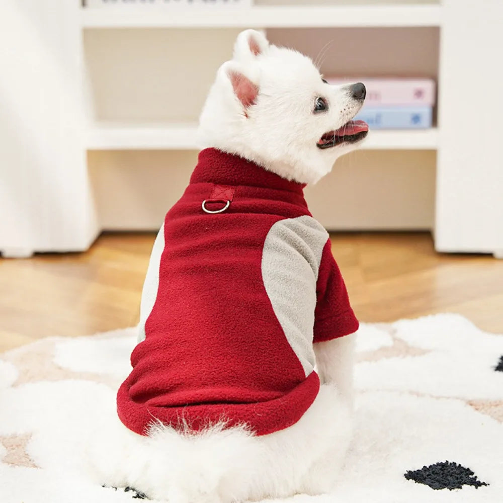 Soft Fleece Dog Hoodie & Warm Winter Coat