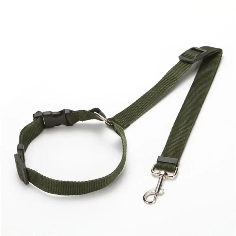 Pet Car Headrest Safety Restraint Belt for Dogs and Cats