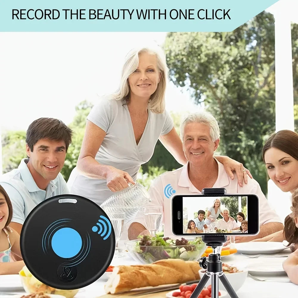 Wireless Smart Tracker & Anti-Loss Keychain Finder for Pets, Keys & Wallets