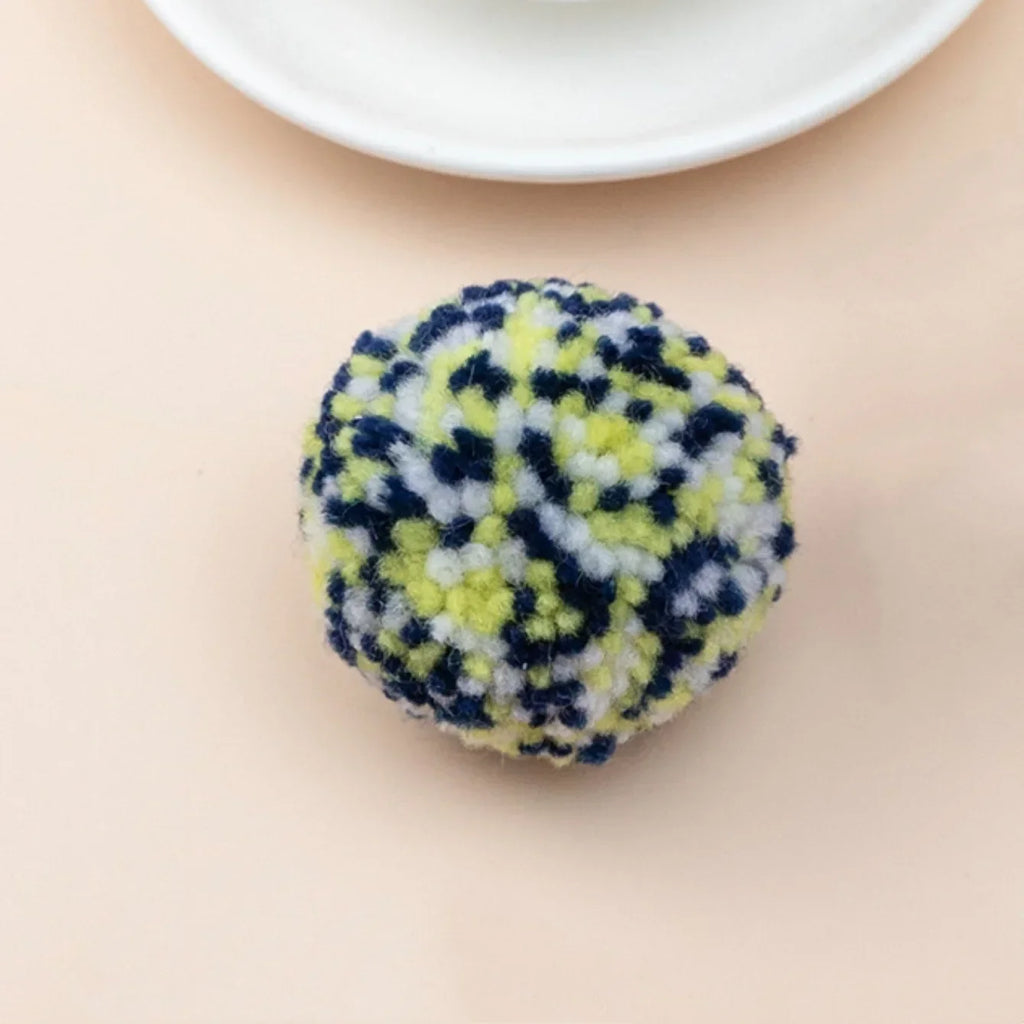 Cartoon Yarn Ball Cat Toy