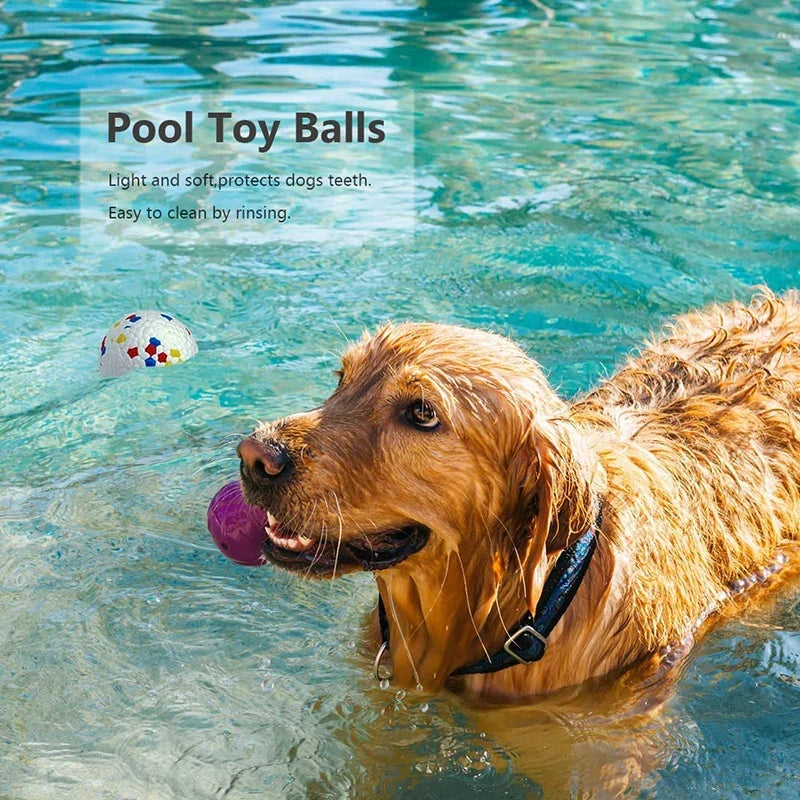 Durable Dog Ball Toy - Bite Resistant Interactive Chew Toy for Small to Large Dogs
