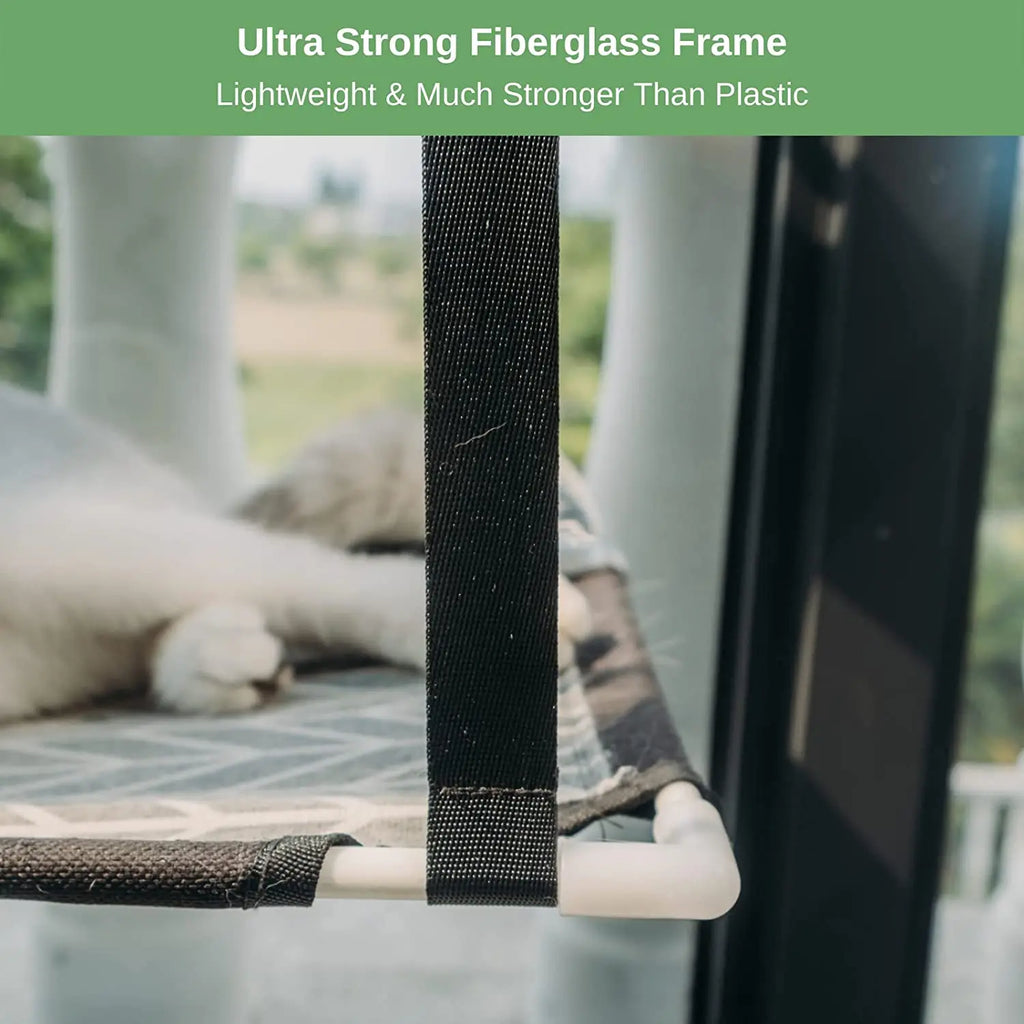 Cat Window Perch & Hammock with Strong Suction Cups