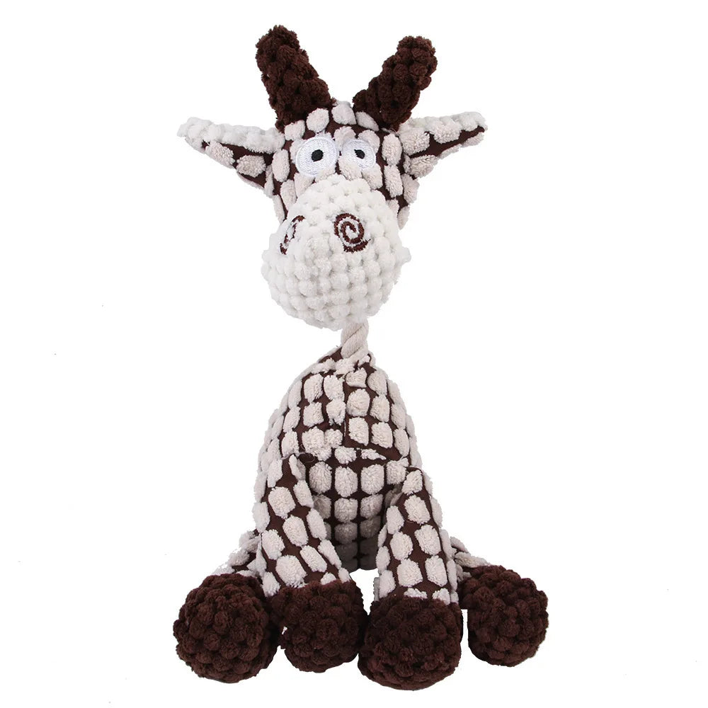 Corduroy Plush Squeaky Toy for Dogs
