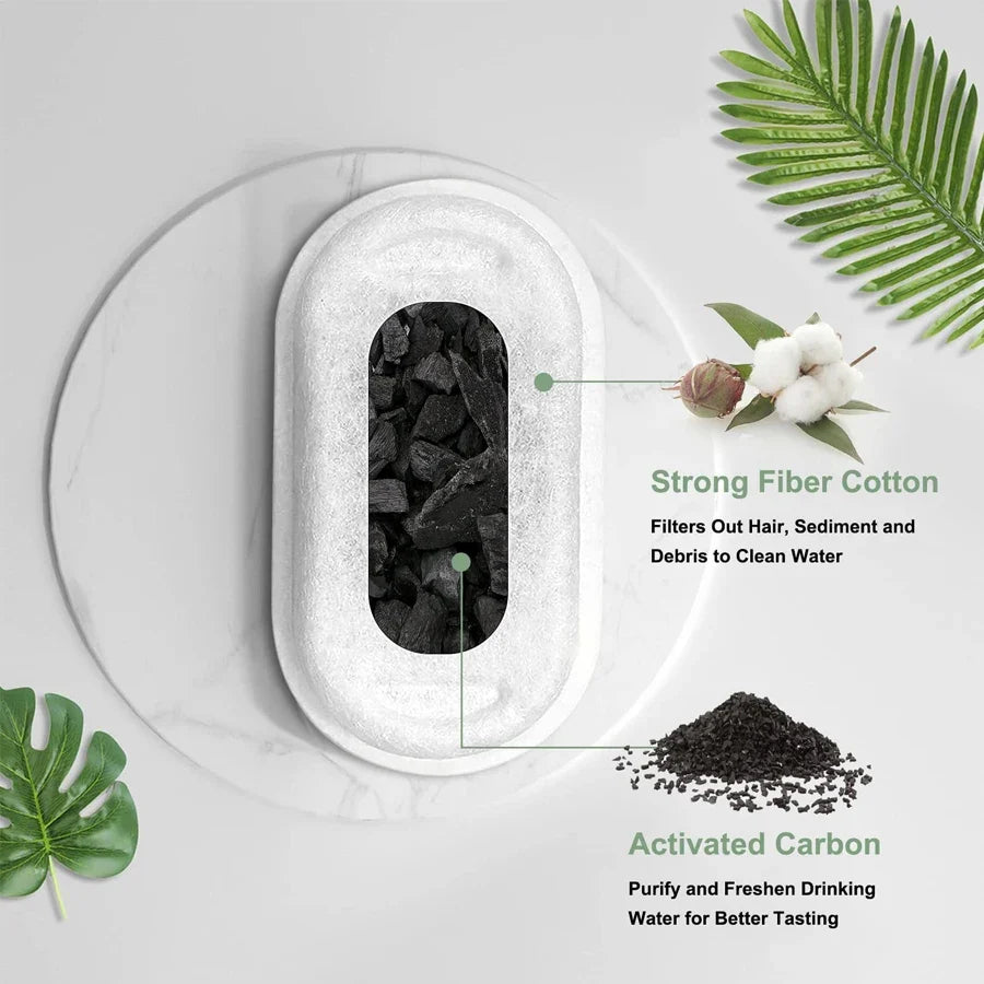 Activated Carbon Water Fountain Replacement Filters