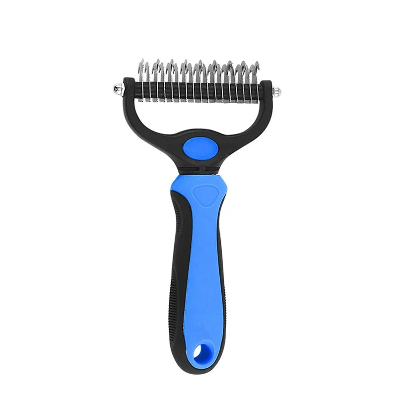 Professional Pet Deshedding Brush - Hair Remover for Dogs and Cats