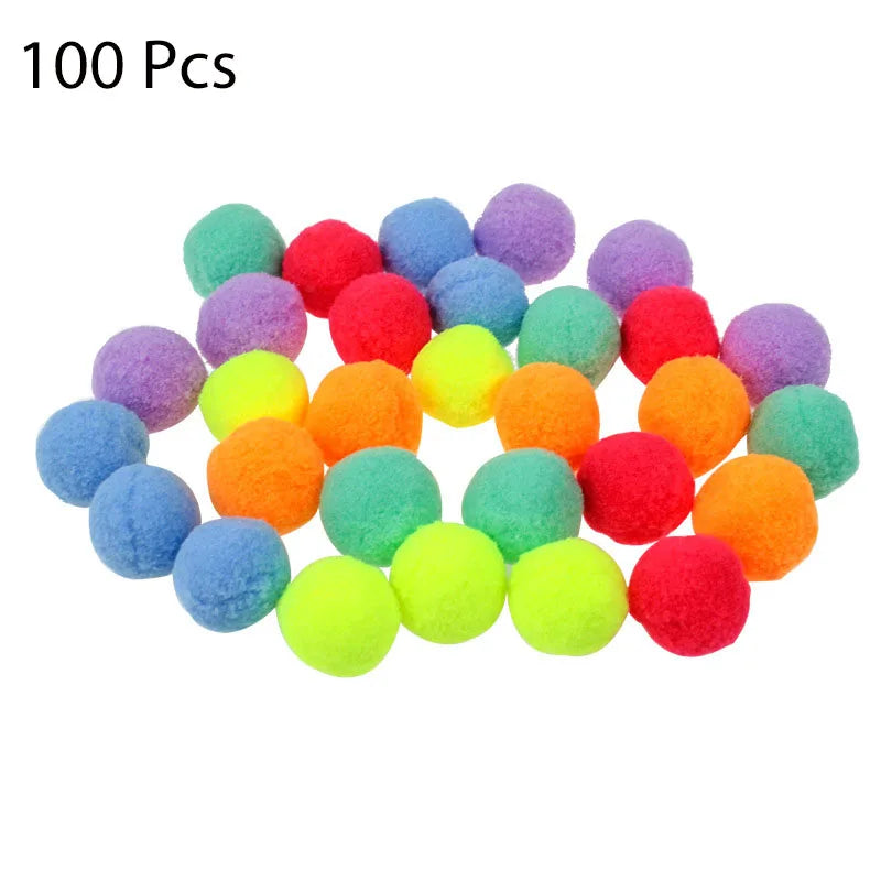Interactive Pompom Launcher Cat Toy
