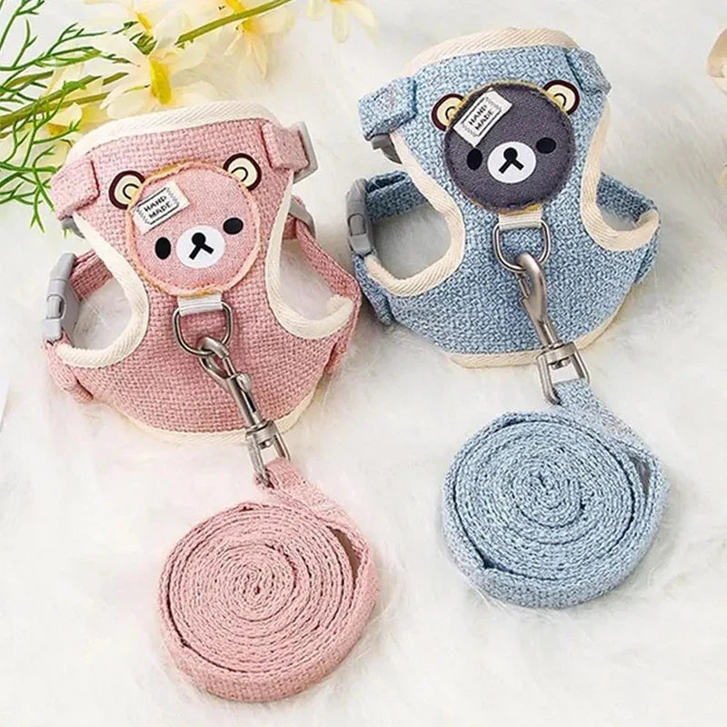 Adjustable Harness & Collar for Kittens and Small Pets