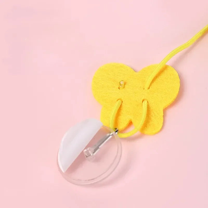 Cat Elastic Rope Toy with Bell and Door Hanger