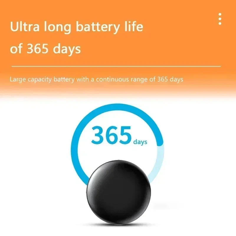Bluetooth 5.0 Smart Finder Tag with Protective Case & Keychain — 5 Colours