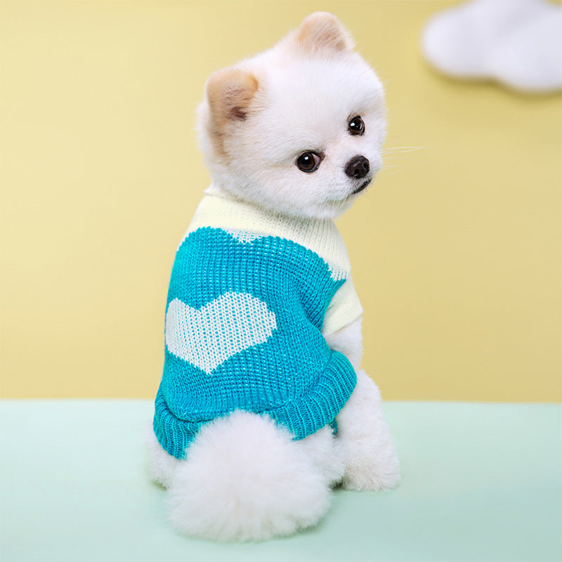 Soft Turtleneck Pet Sweater