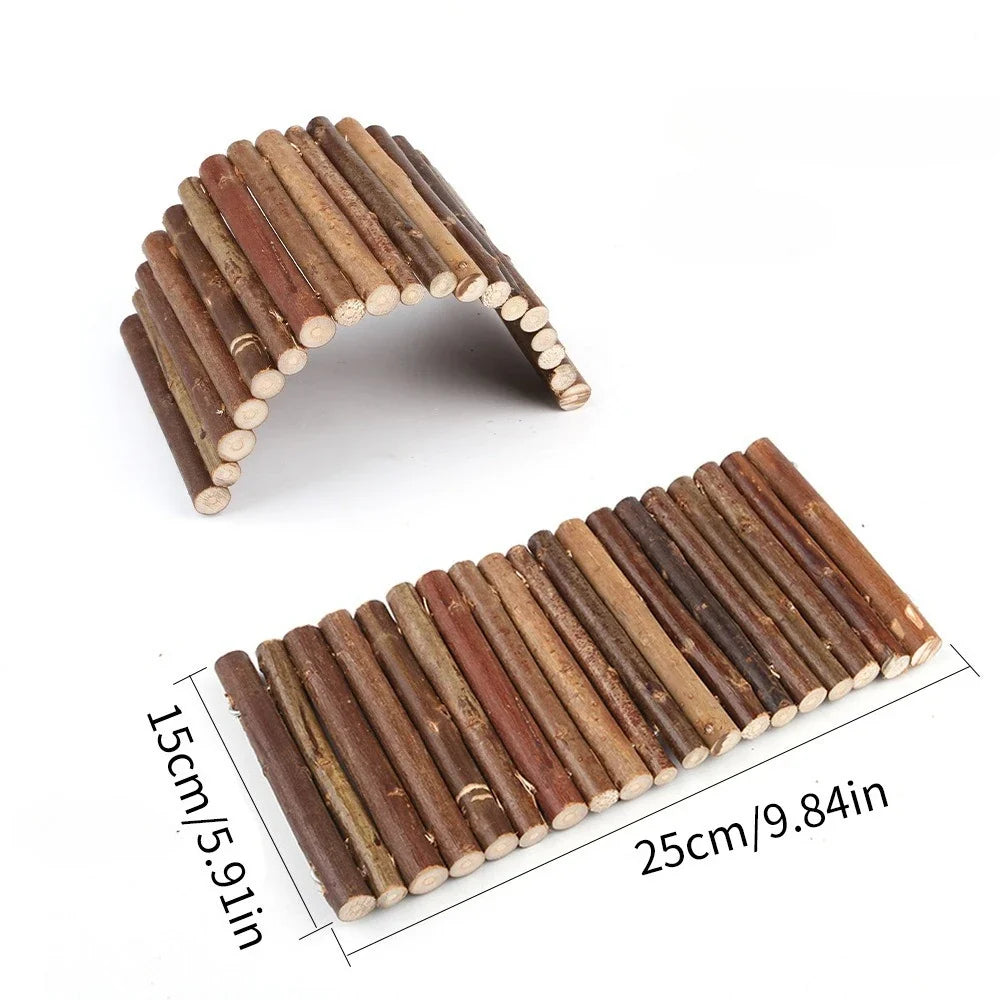 Natural Willow Chew Toy for Small Pets