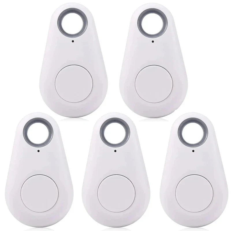 Bluetooth Anti-Lost Tracker Tags for Pets, Keys & Bags — Single to 5-Pack