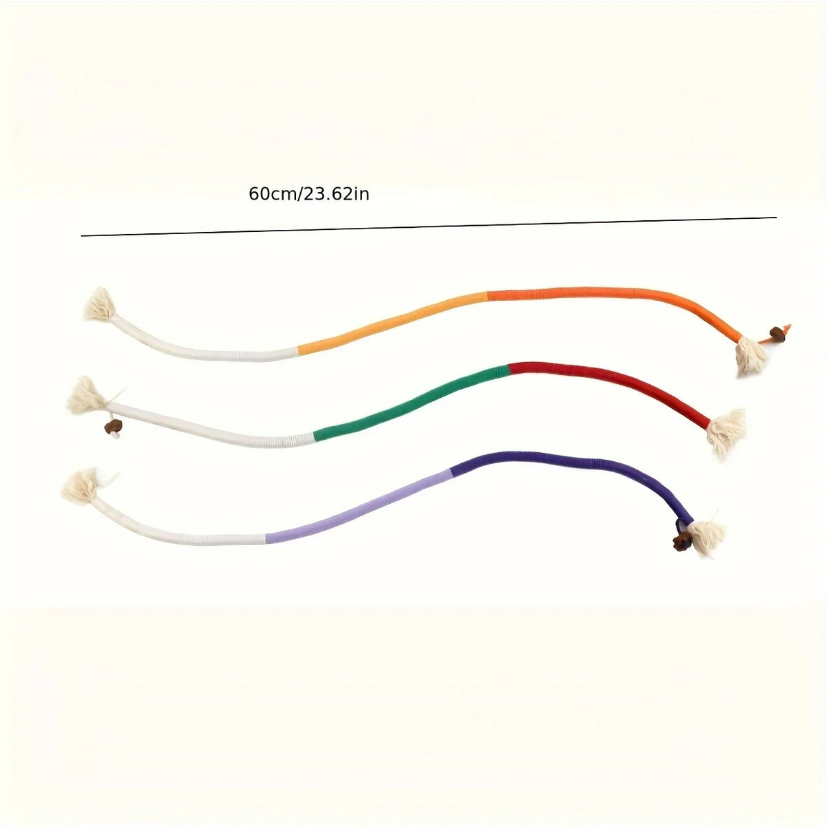 1PC Cat Bite Rope Toy Grinding Teeth Durable Teasing Cat Rope Toy
