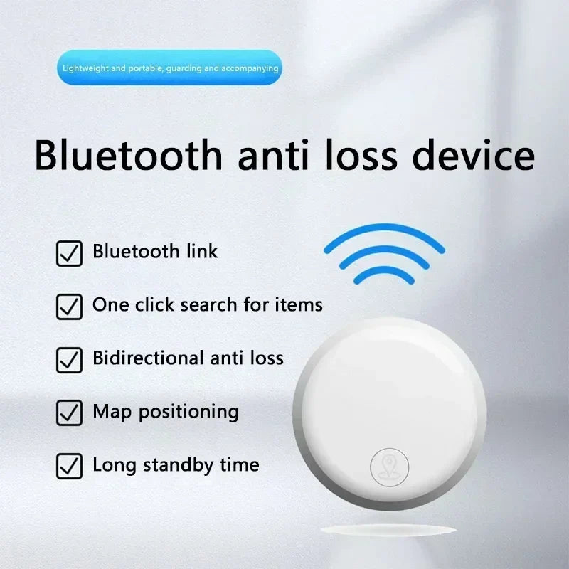 Bluetooth 5.0 Smart Finder Tag with Protective Case & Keychain — 5 Colours