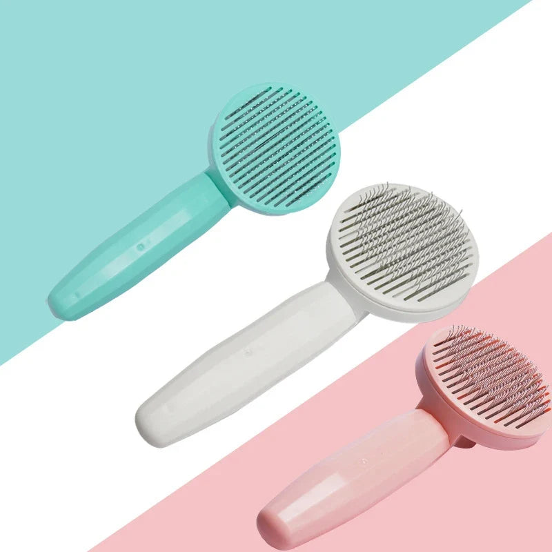Dematting Brush and Grooming Comb for Cats and Dogs