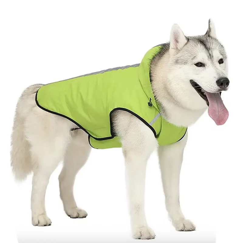 Reflective Waterproof Dog Raincoat Jacket
