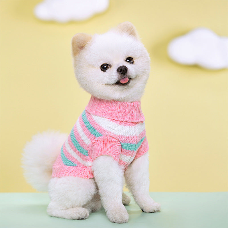 Soft Turtleneck Pet Sweater