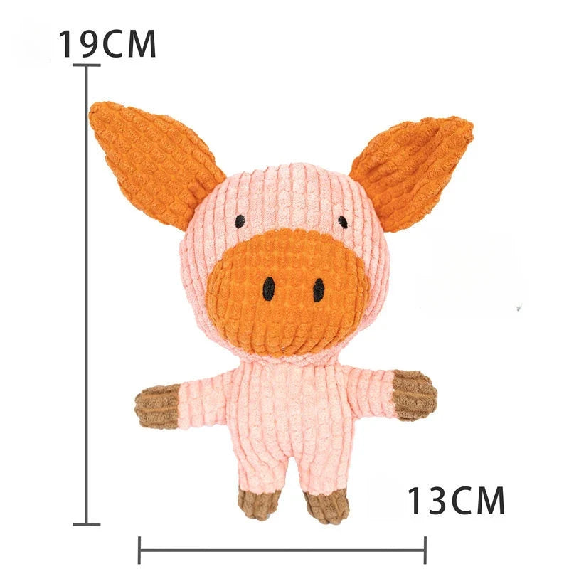 Plush Duck Dog Toy with Sound