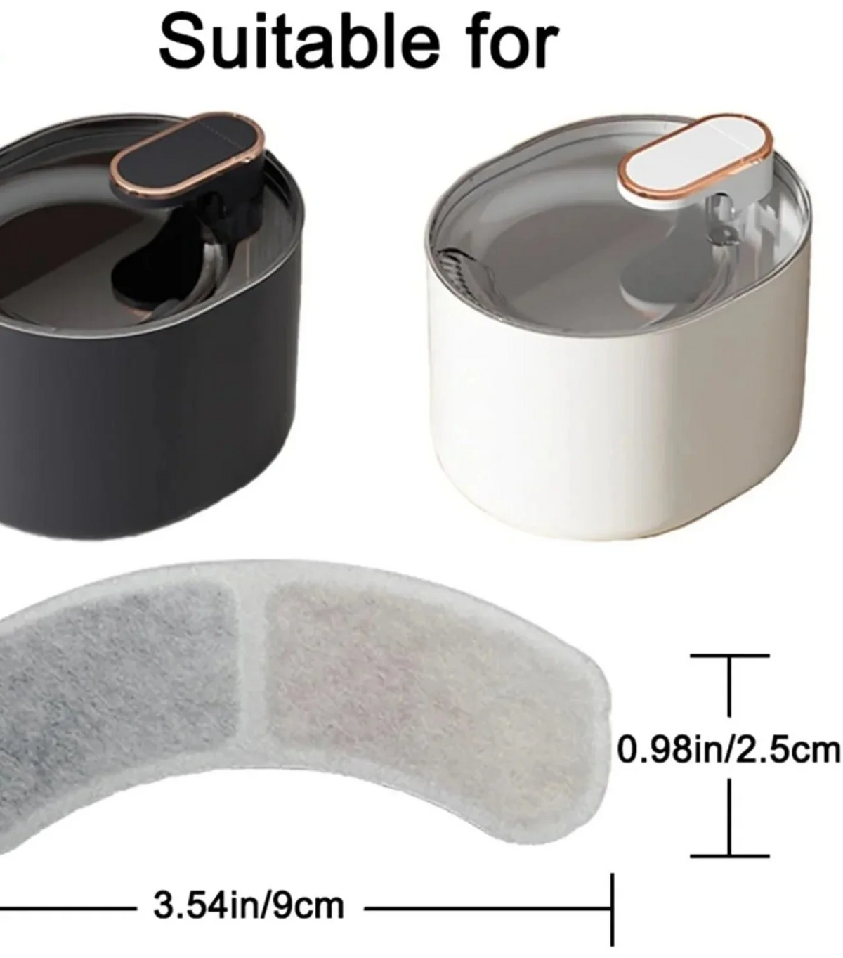 Pet Water Fountain Replacement Filters