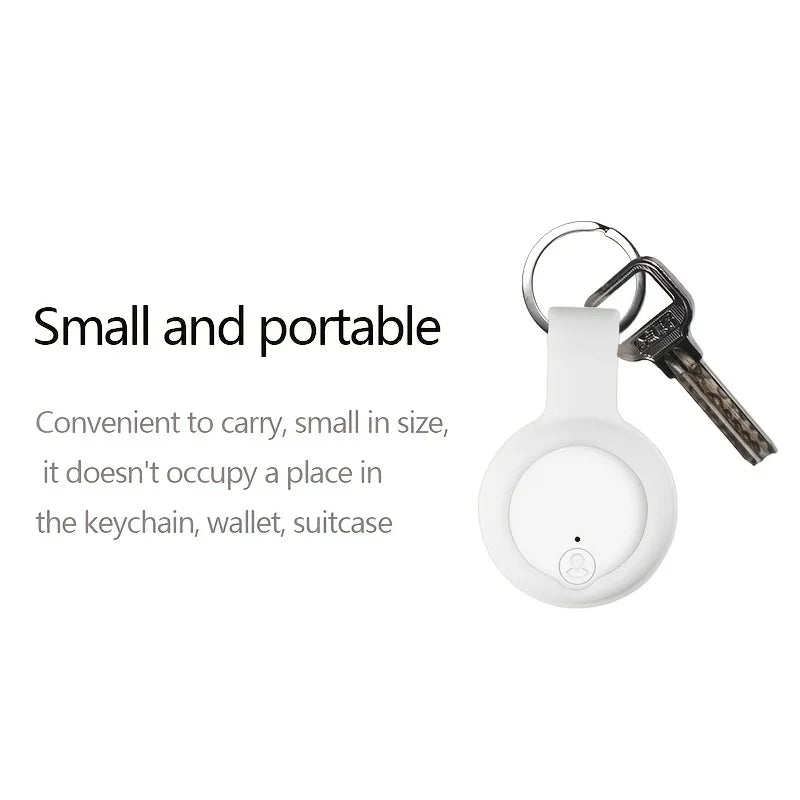 Wireless Smart Tracker & Anti-Loss Keychain Finder for Pets, Keys & Wallets