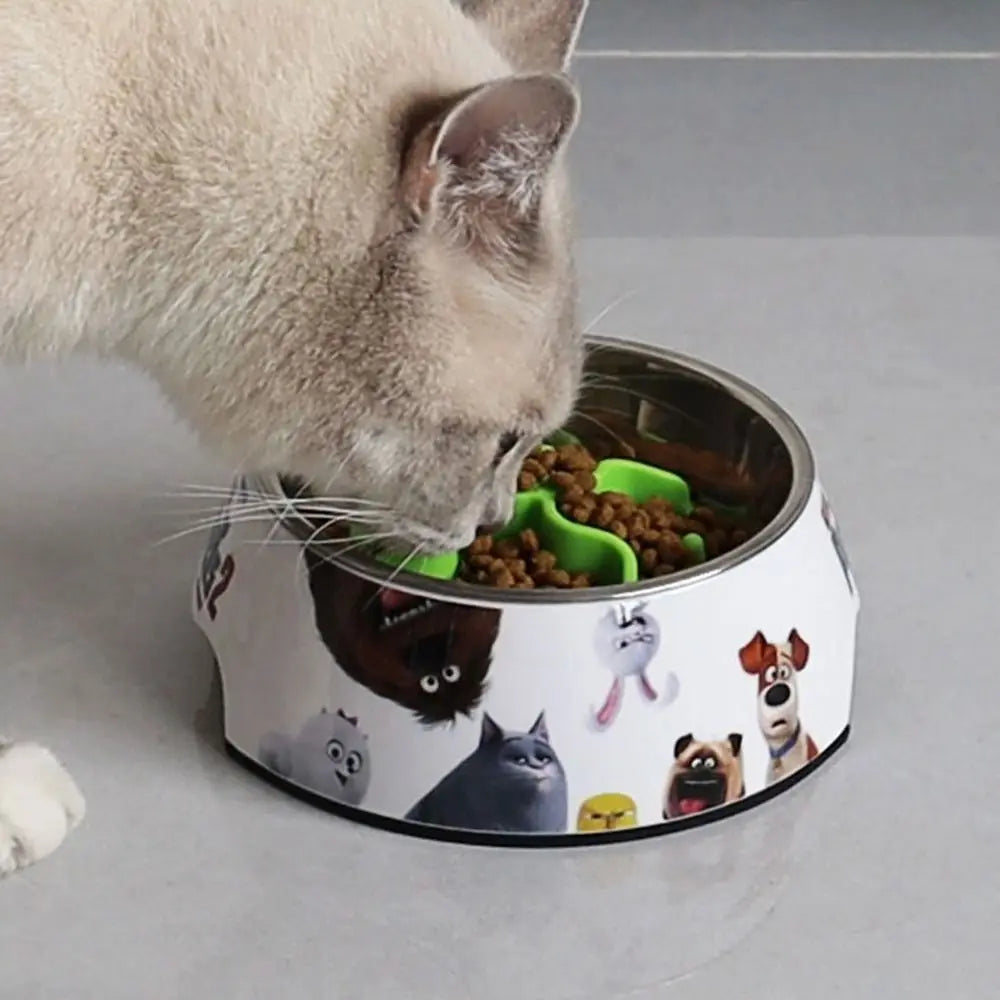 Silicone Slow Feeder Bowl Insert with Suction Cups