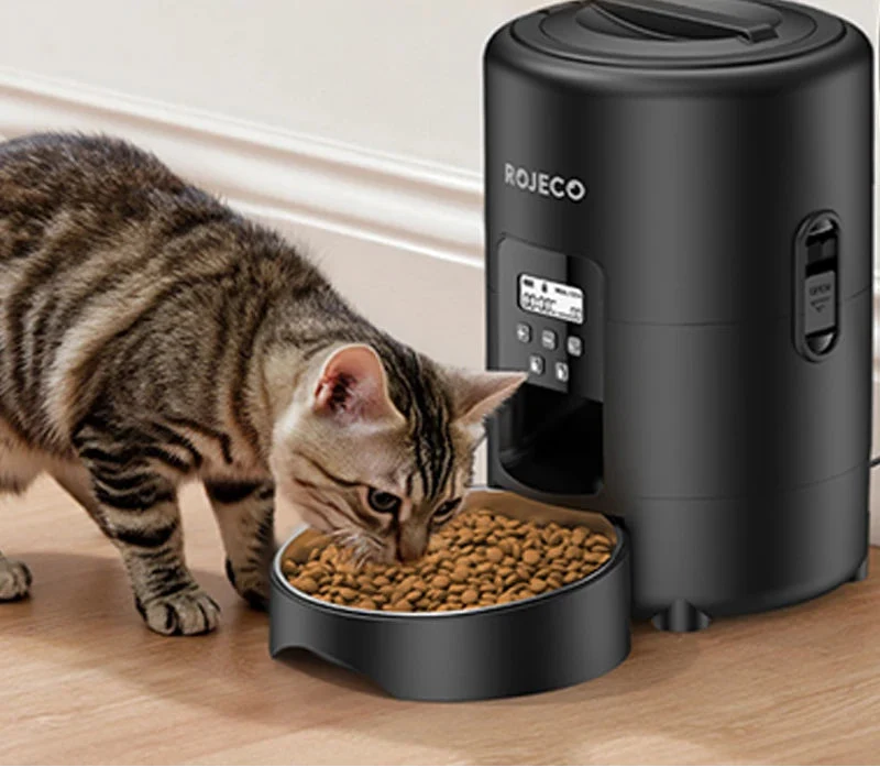 2L Automatic Pet Feeder & Kibble Dispenser — Button Version