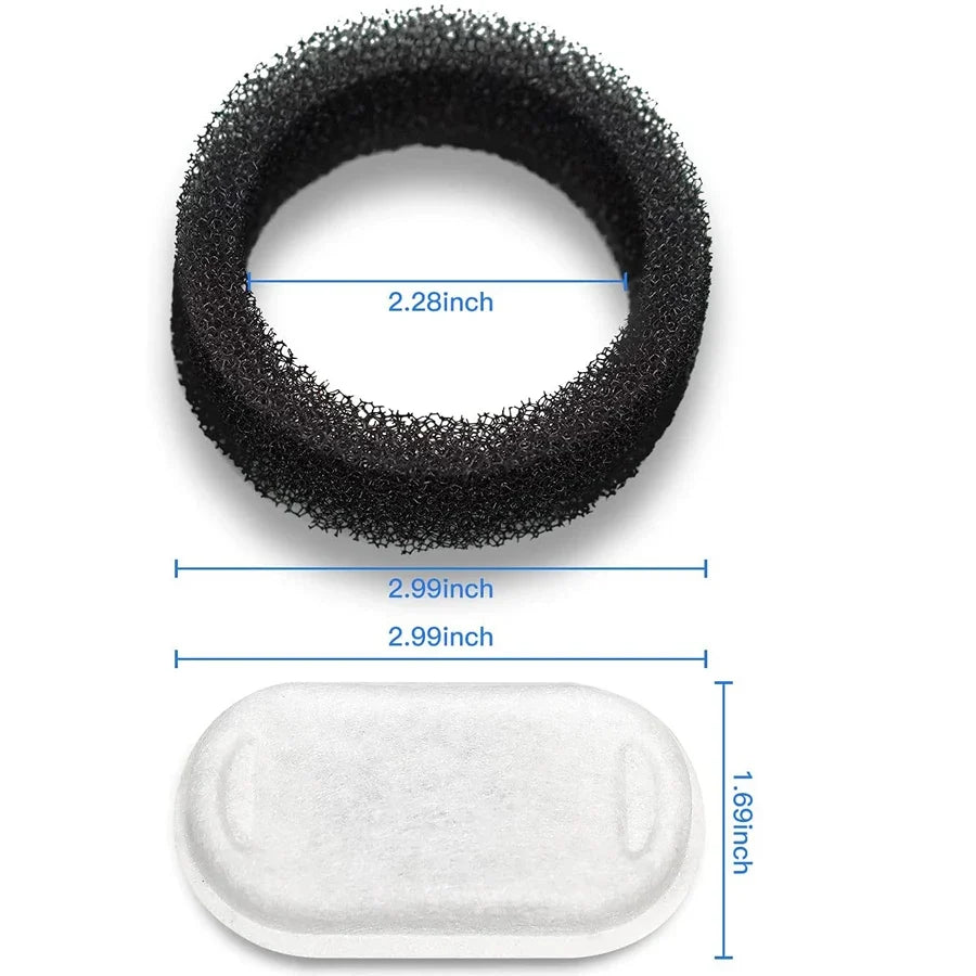 Activated Carbon Water Fountain Replacement Filters