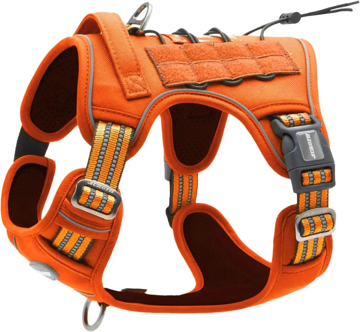 No-Pull Tactical Dog Harness with Reflective Strips