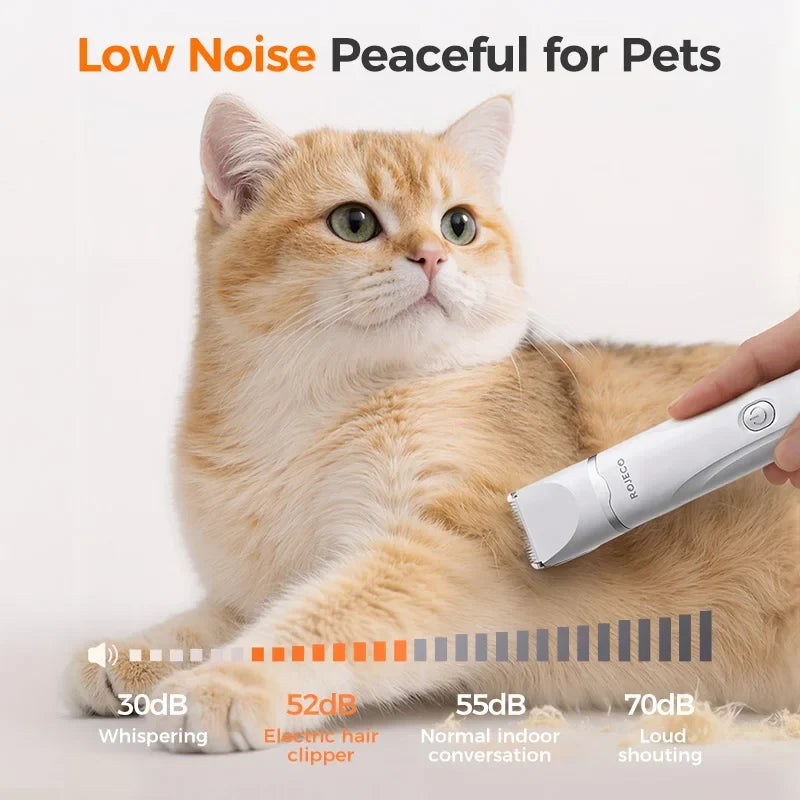 4-in-1 Electric Pet Grooming Kit for Dogs & Cats