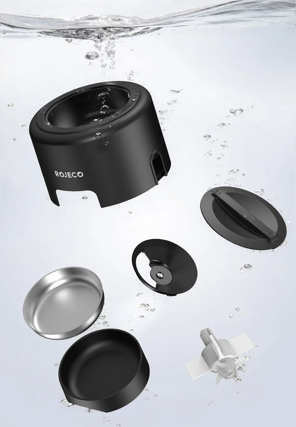 2L Automatic Pet Feeder & Kibble Dispenser — Button Version