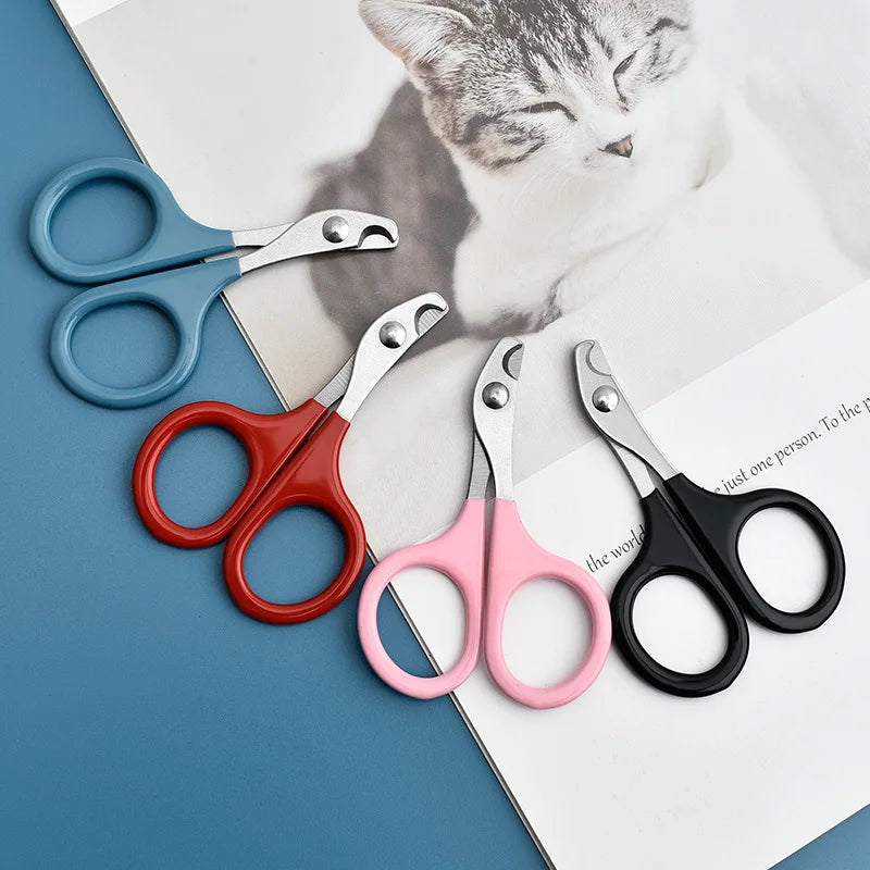 Professional Pet Nail Clippers for Cats and Small Dogs