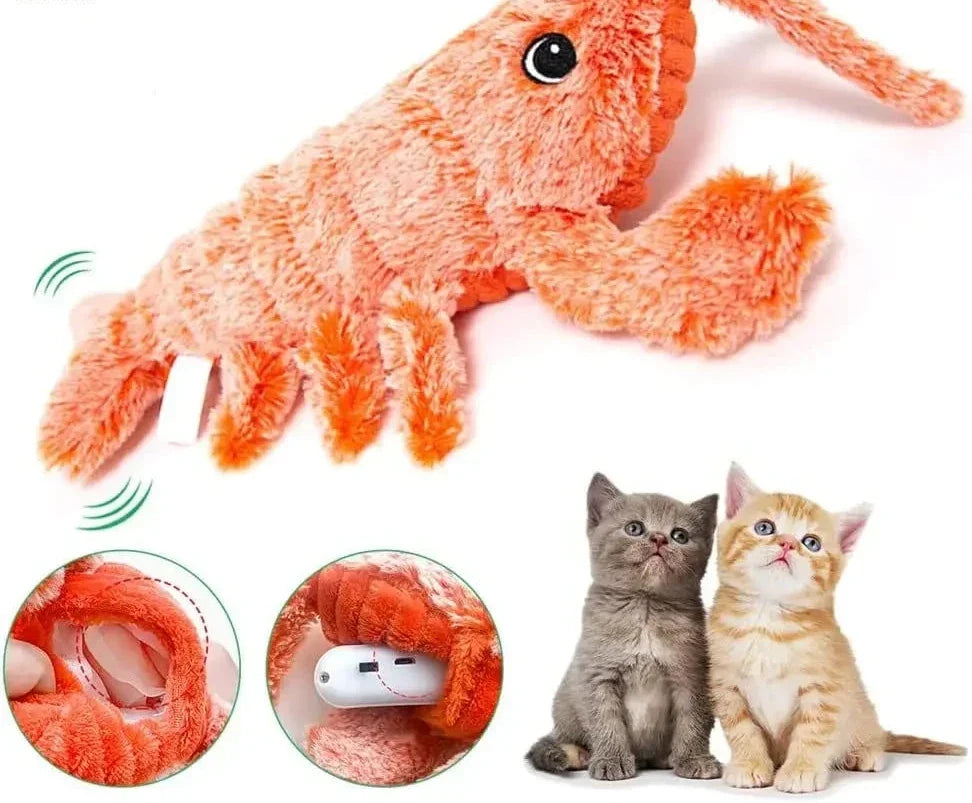Interactive Electric Jumping Cat Toy with Catnip