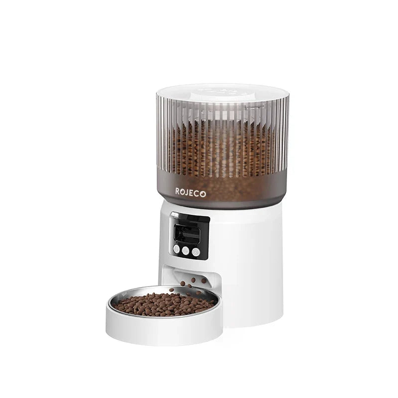 Smart Automatic Pet Feeder with 1080P HD Camera & Wi-Fi Control