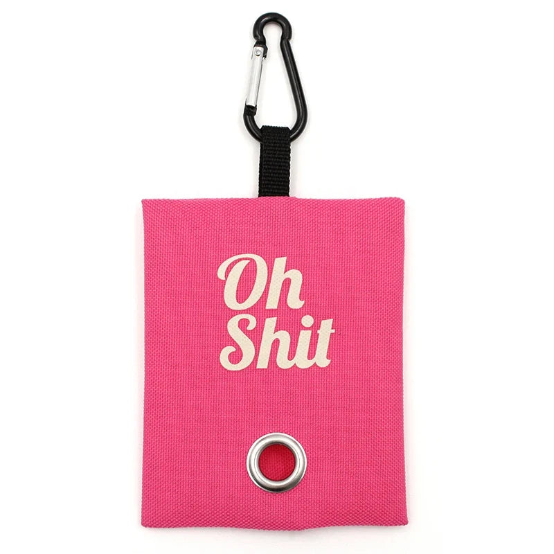 Canvas Dog Poop Bag Dispenser