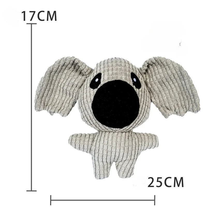 Plush Duck Dog Toy with Sound