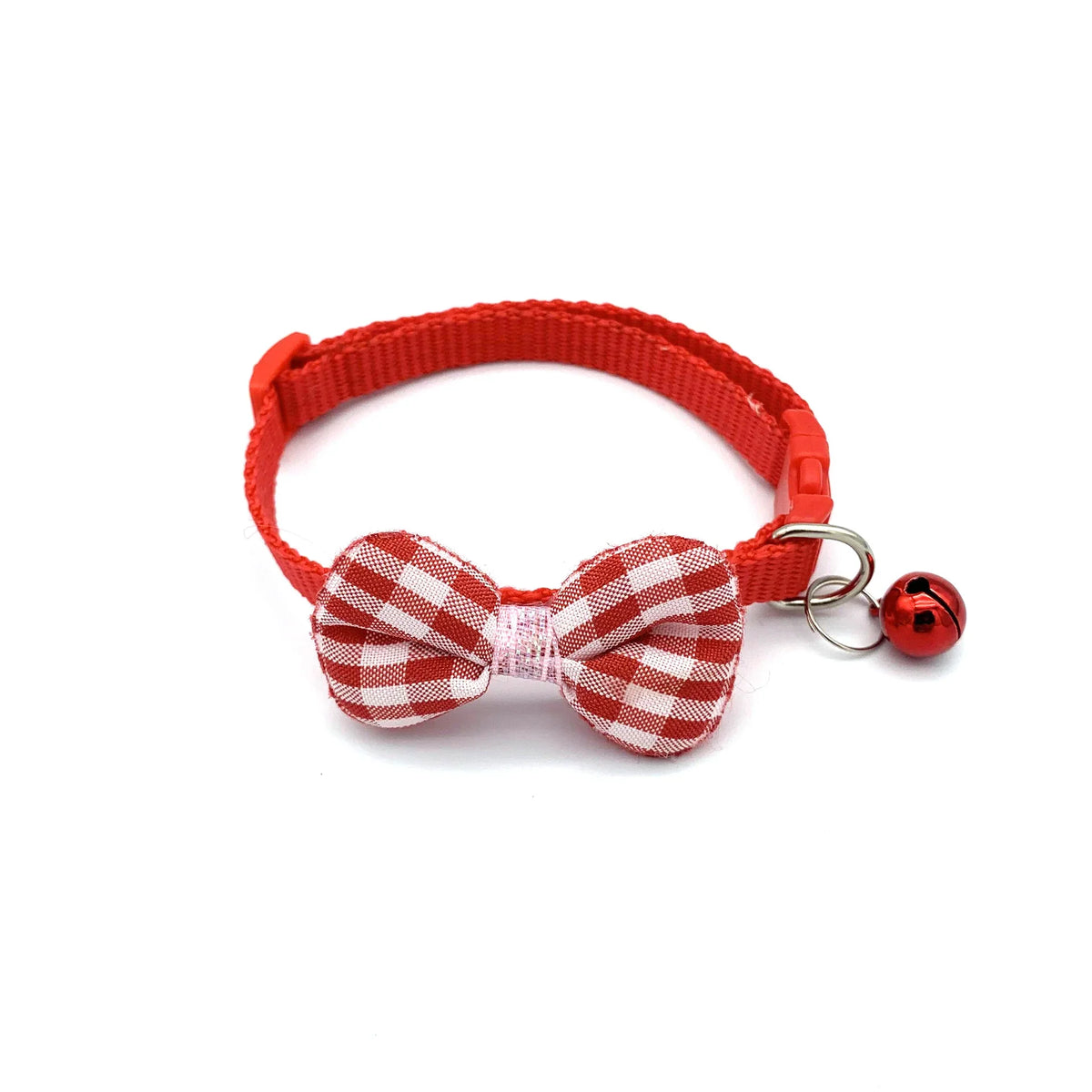 Cute Bow Cat Collar with Safety Bell