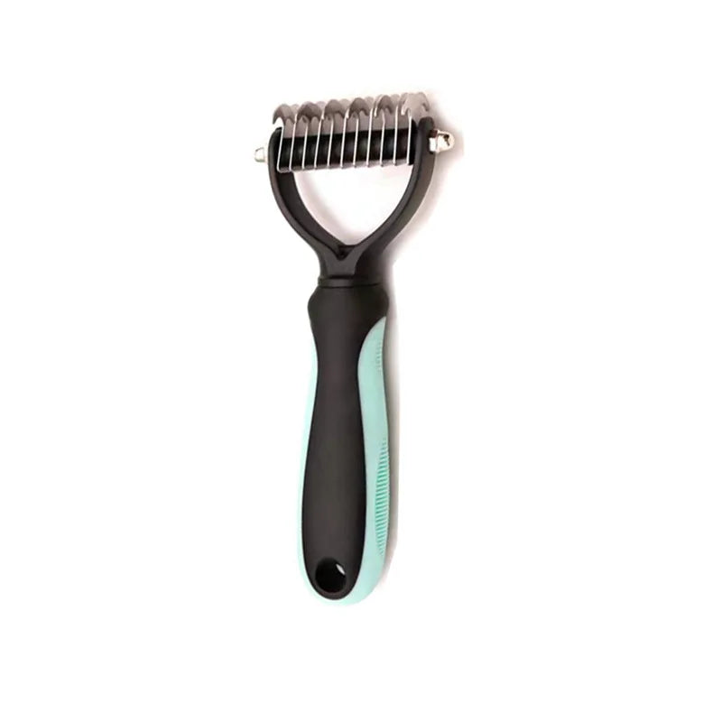 Pet Deshedding Brush - Professional Dog & Cat Hair Remover Grooming Comb