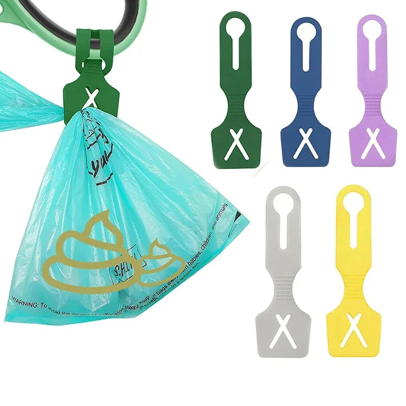 Silicone Dog Poop Bag Holder Clip