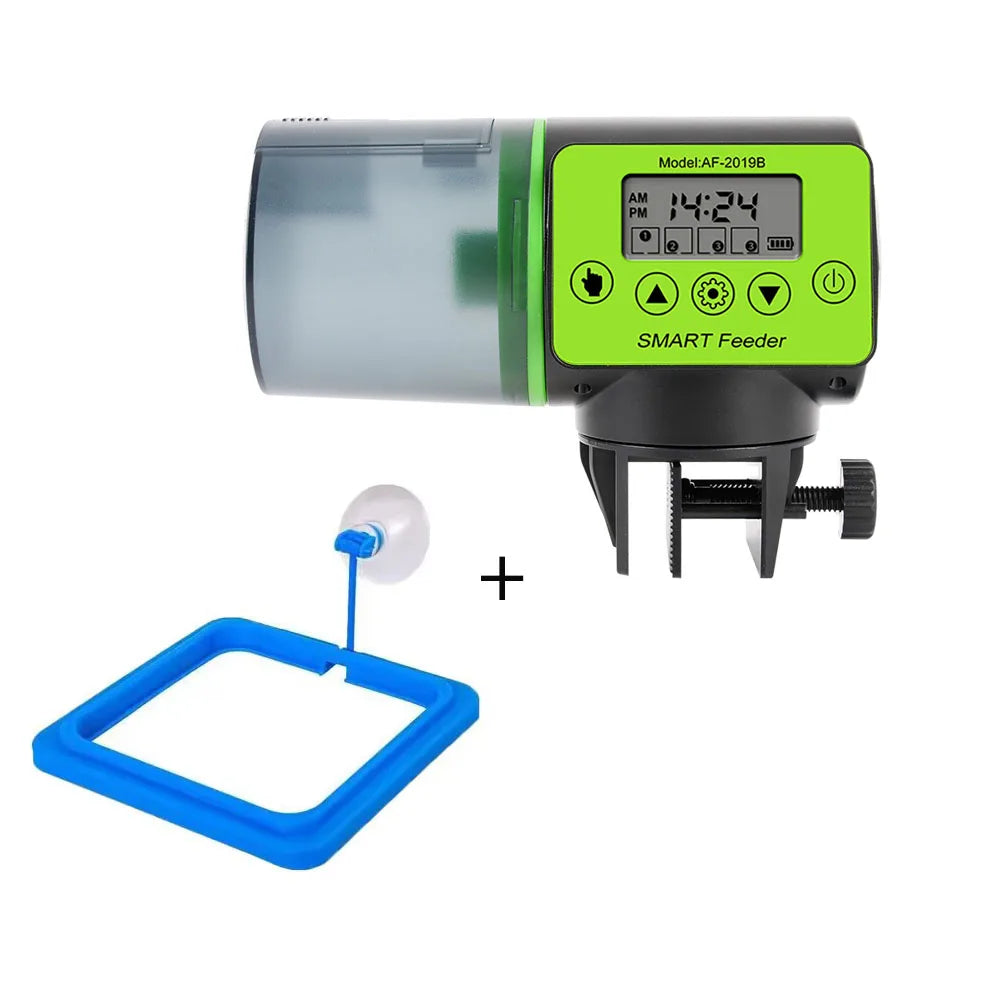 Large Capacity Intelligent Timed Automatic Fish Tank Feeder