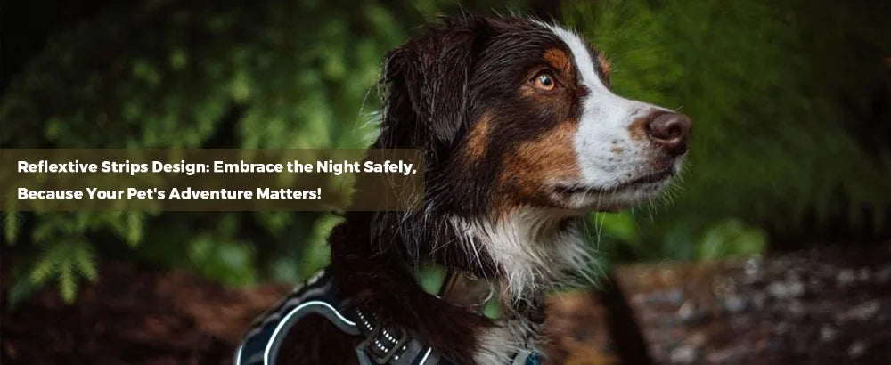 No-Pull Tactical Dog Harness with Reflective Strips