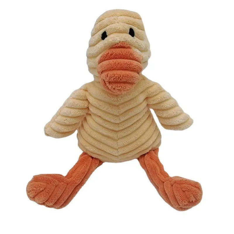 Donkey Shape Squeaky Plush Chew Toy for Dogs and Puppies