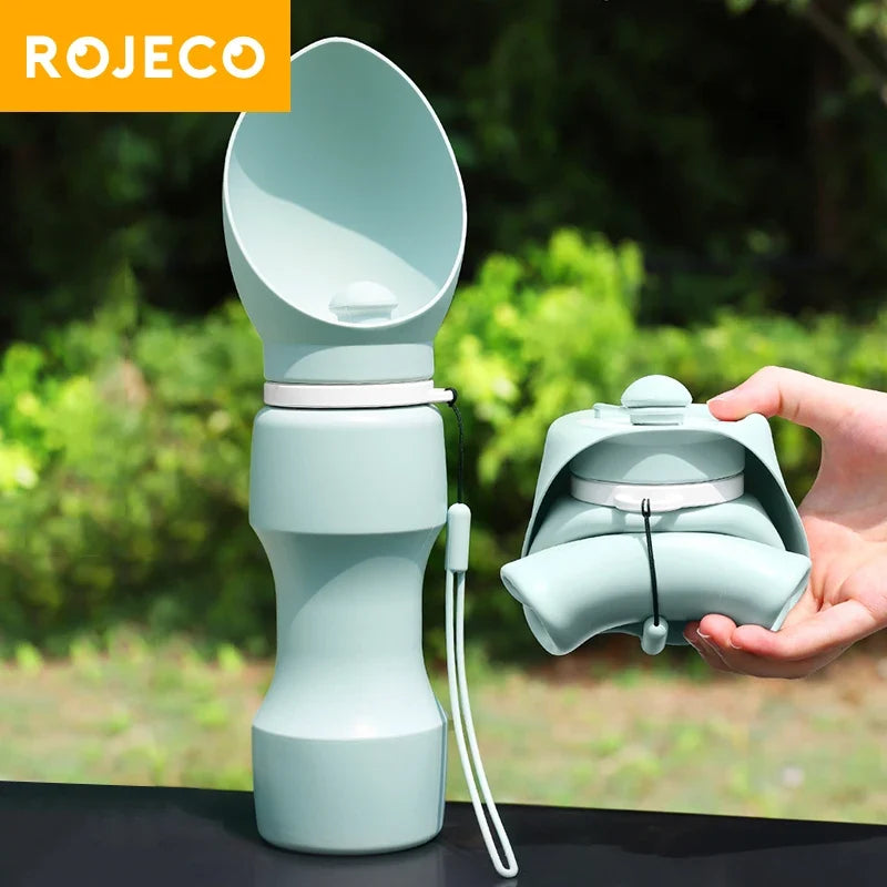 Portable Pet Water Bottle - Leakproof Travel Drinking Bowl