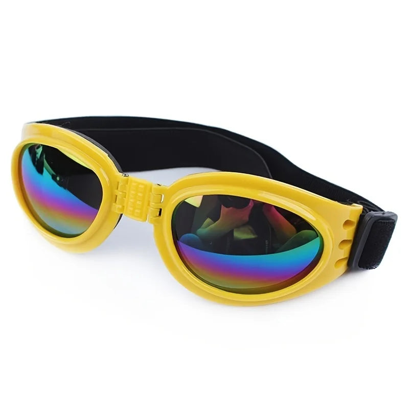 Folding Pet Sunglasses - UV Protection Eyewear for Dogs and Cats