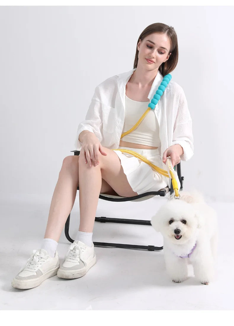 Anti-Slip Nylon Dog Lead — Lightweight & Wear-Resistant