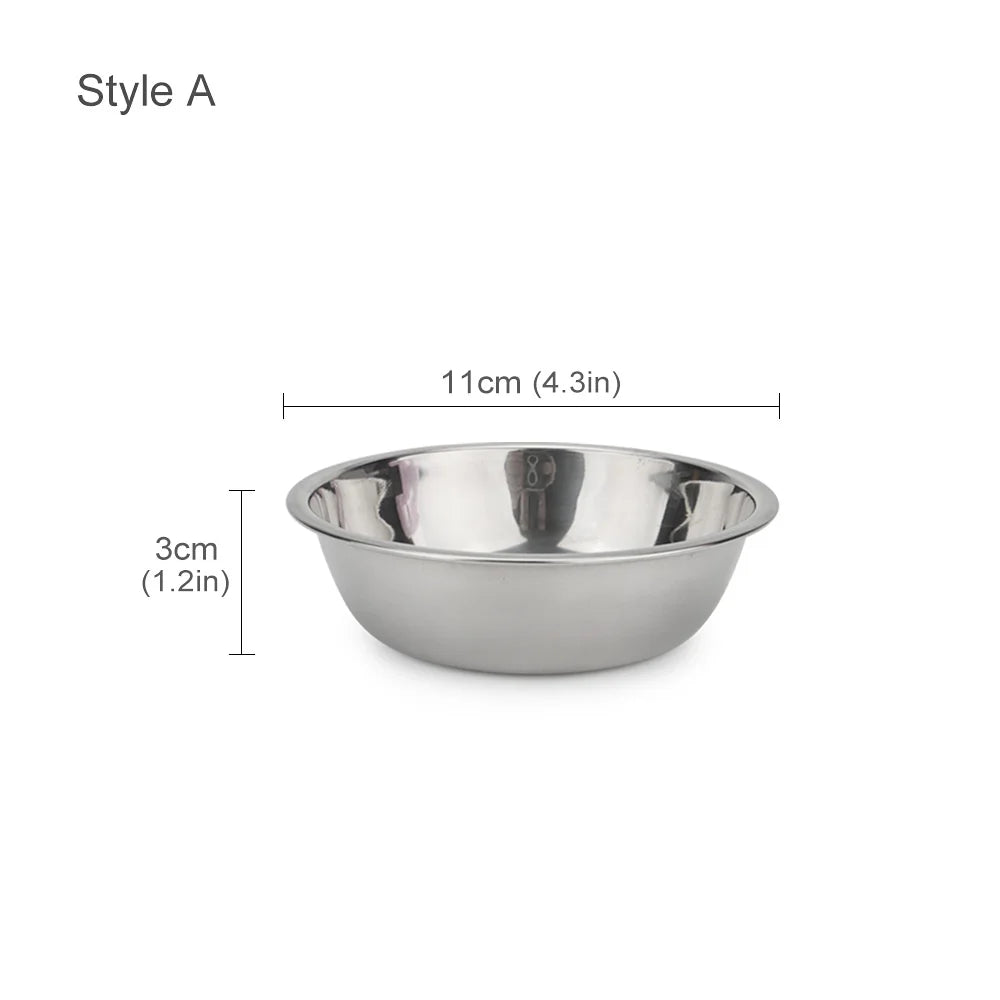 Stainless Steel Pet Food & Water Bowl