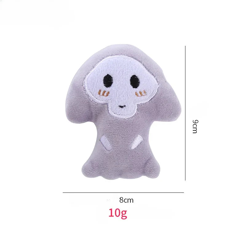 Halloween Cat Catnip Toy - Bat & Spider Shaped Interactive Teething Toy