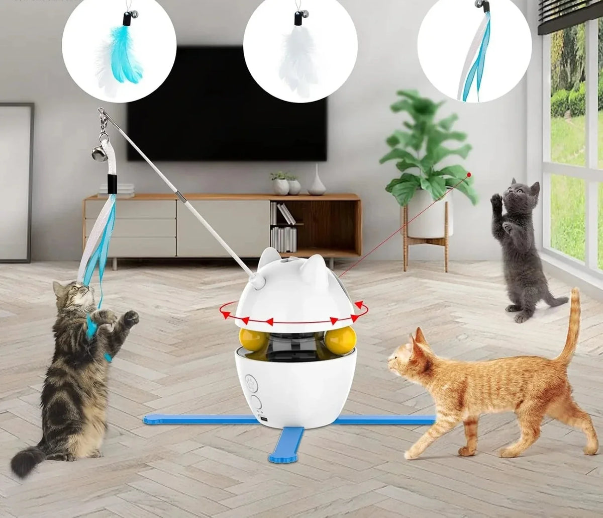 3-in-1 Interactive Cat Toy Set