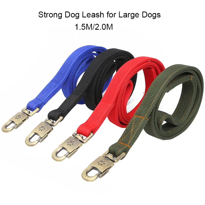 Heavy Duty Nylon Dog Leash & Collar Set